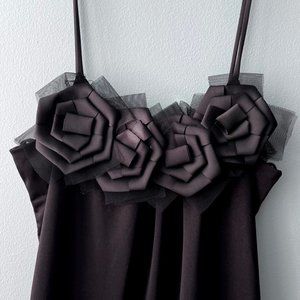 LBD with a tulip hem